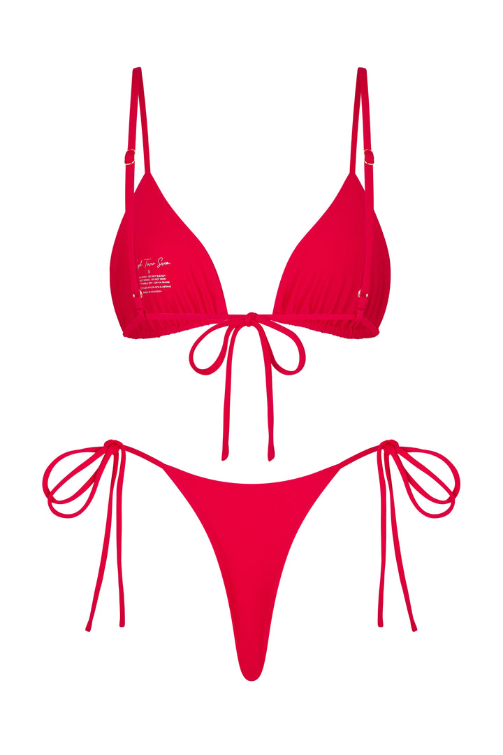 Helio Top in Scarlet