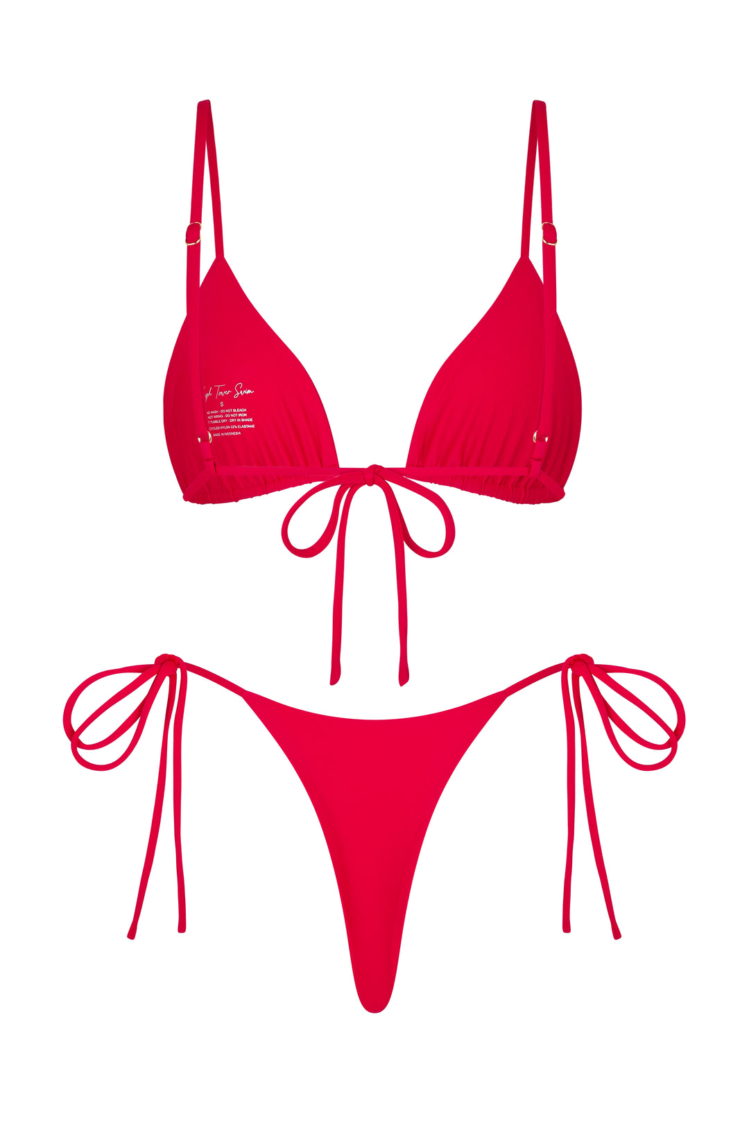Helio Bottom in Scarlet