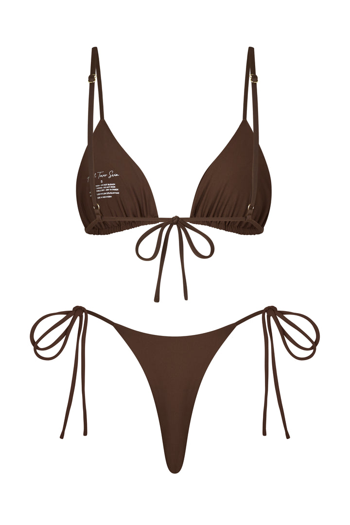 Helio Bottom in Umber