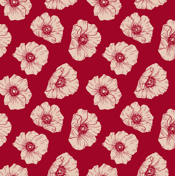 Trigo Top in Summer Poppy